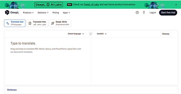 DeepL Translator(دی پی ال ترنسلیتور)