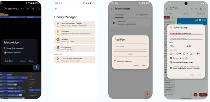 اندروید برنامه Sketchware برای کد نویسی
