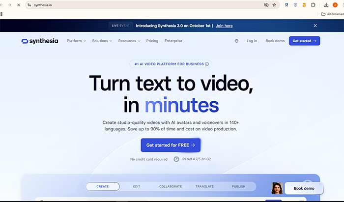 تولید محتوا هوش مصنوعی سینتزیا